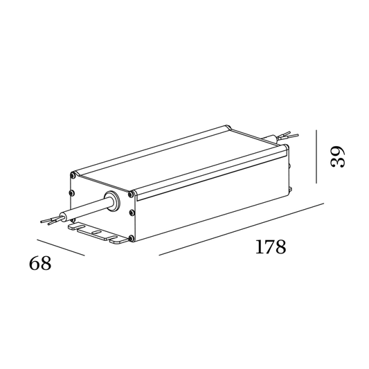 Driver 100W 24V IP67 Non dim Accessoires