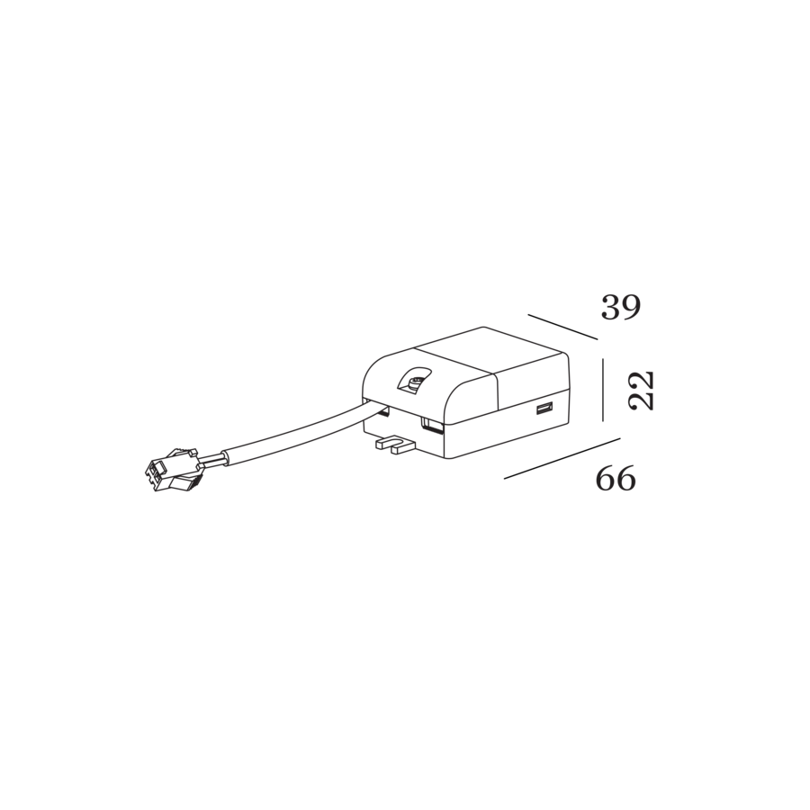 Driver 350ma 6w 8.6-18v non dim Accessoires