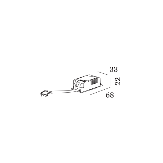 Driver 7.5W | 180mA | 27-42V | phase-cut dim Accessoires