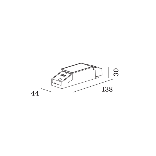 Driver 350mA 13W 26-38V Phase Cut Dim Accessoires