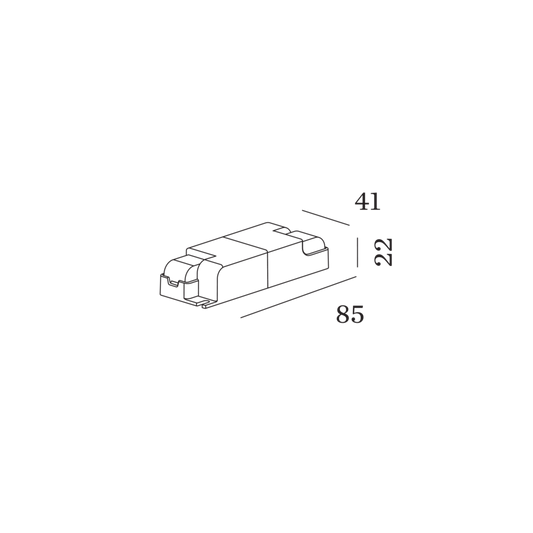 Driver 10W | 200mA | 30-42V | phase-cut dim Accessoires