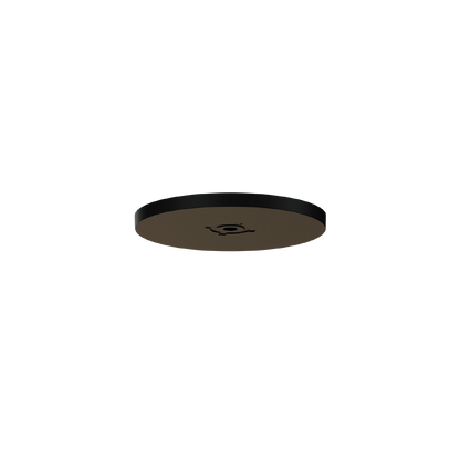 Base plafond suspension simple semi-encastrée 1.5 Ronde Accessoires