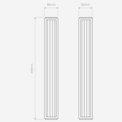 Boston 600 IP44 Appliques