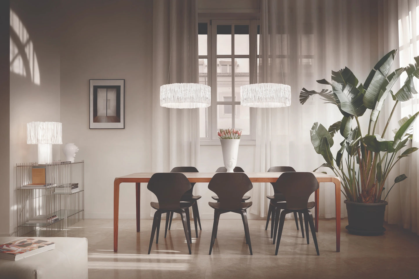 Accordéon T Lampes à poser Transparent