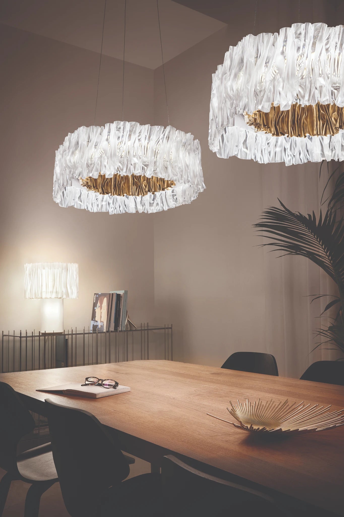 Accordéon T Lampes à poser Transparent