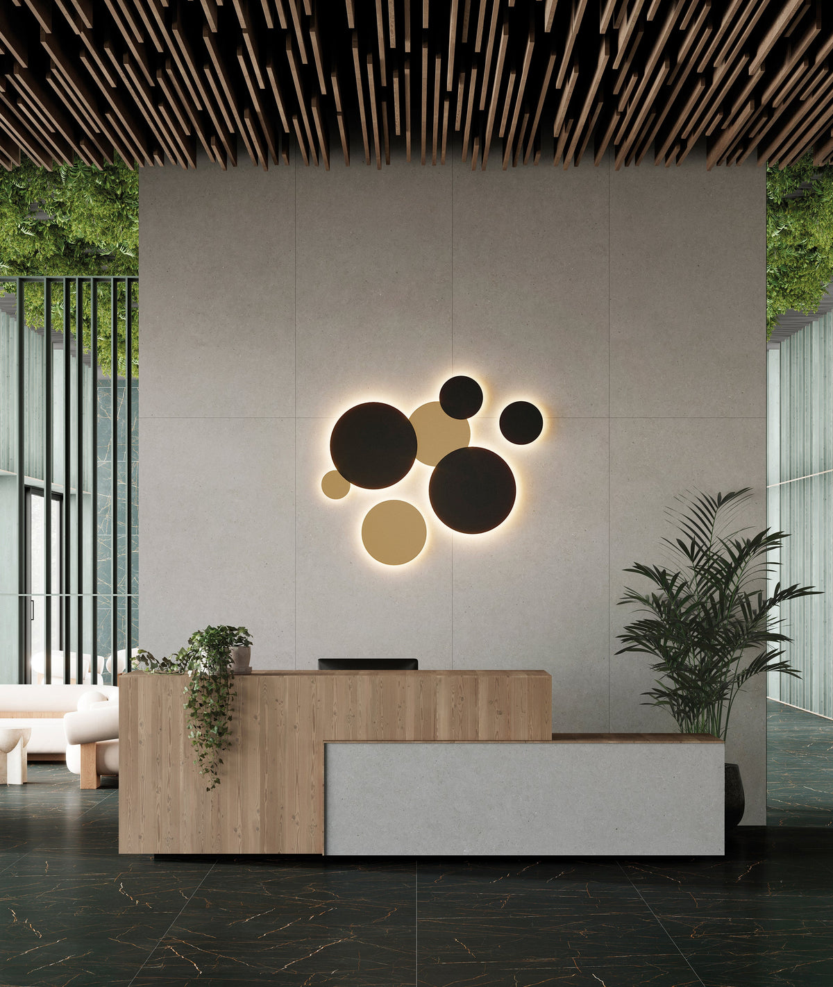 Combo 300 Appliques murales