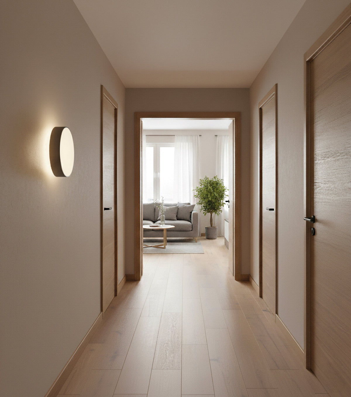 Dins Ø260 LED Plafonniers