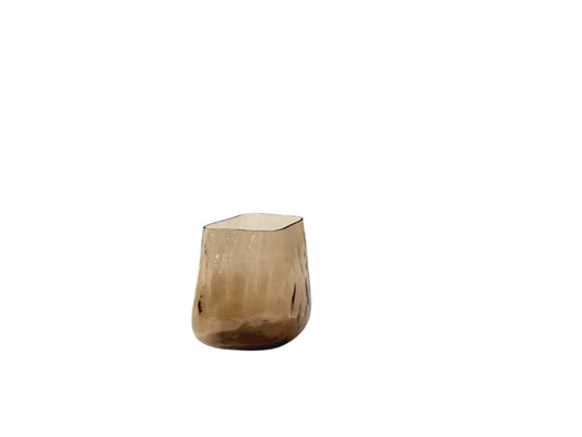 Vase En Verre SC67 Marron