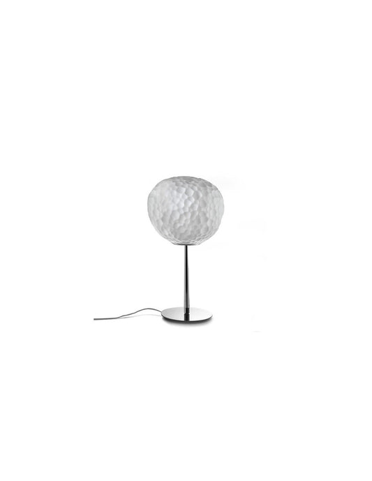 Meteorite Ø15cm sur pied Lampes de table Blanc