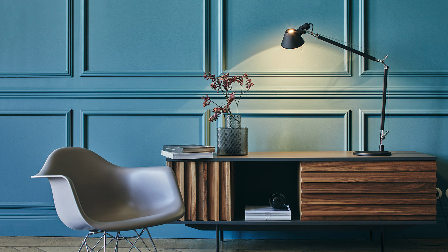 Tolomeo Midi LED Lampes de bureau gris anthracite 3000K