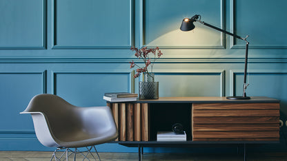 Tolomeo Midi LED Lampes de bureau gris anthracite 3000K