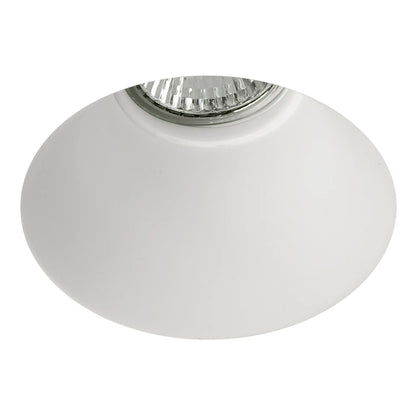 Blanco Round Fixed Plâtre IP20 Spots