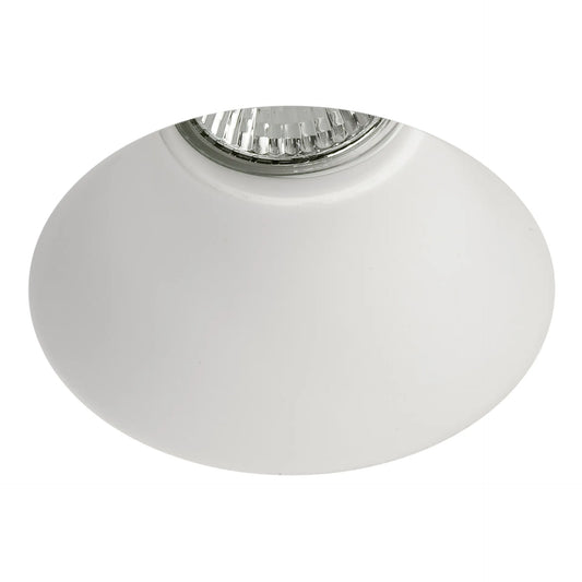 Blanco Round Fixed Plâtre IP20 Spots