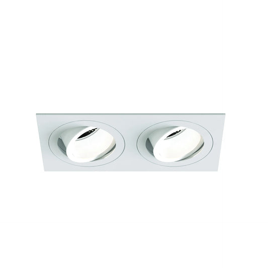 Pinhole Square Twin Adjustable IP20 Spots