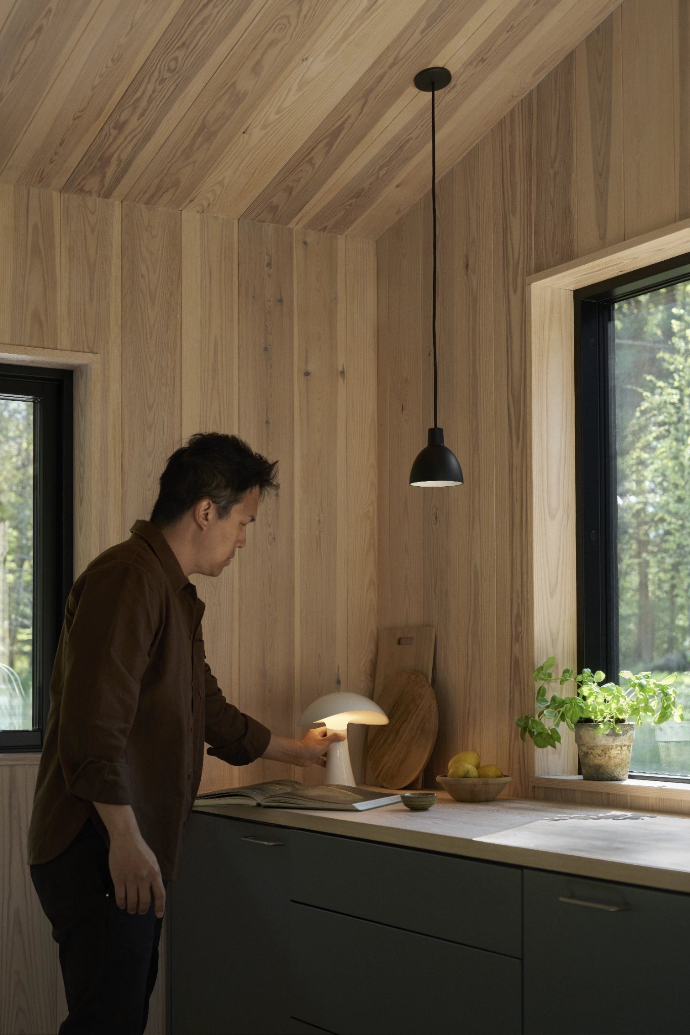 Rumee 220 Baladeuses et nomades blanc dans une cuisine