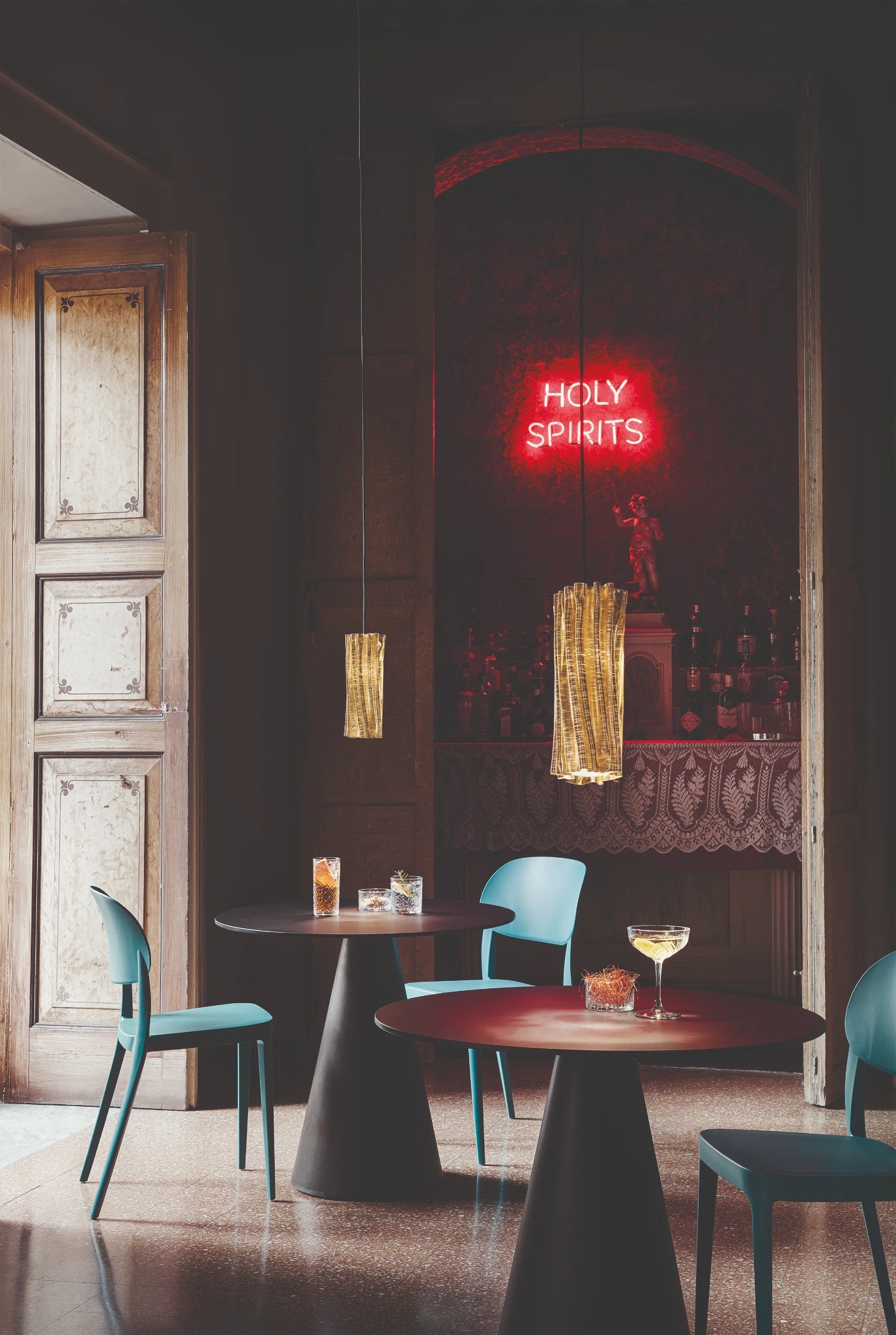 Accordéon Vertical Suspensions