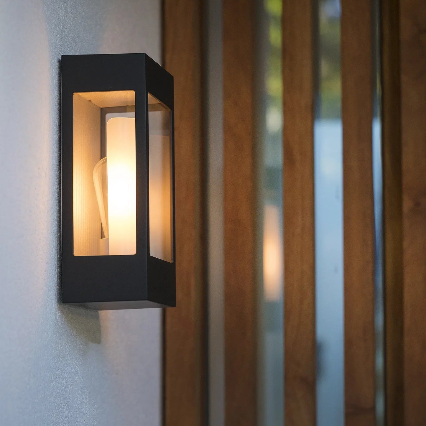 Brick N° 1 PMMA noir Appliques Outdoor