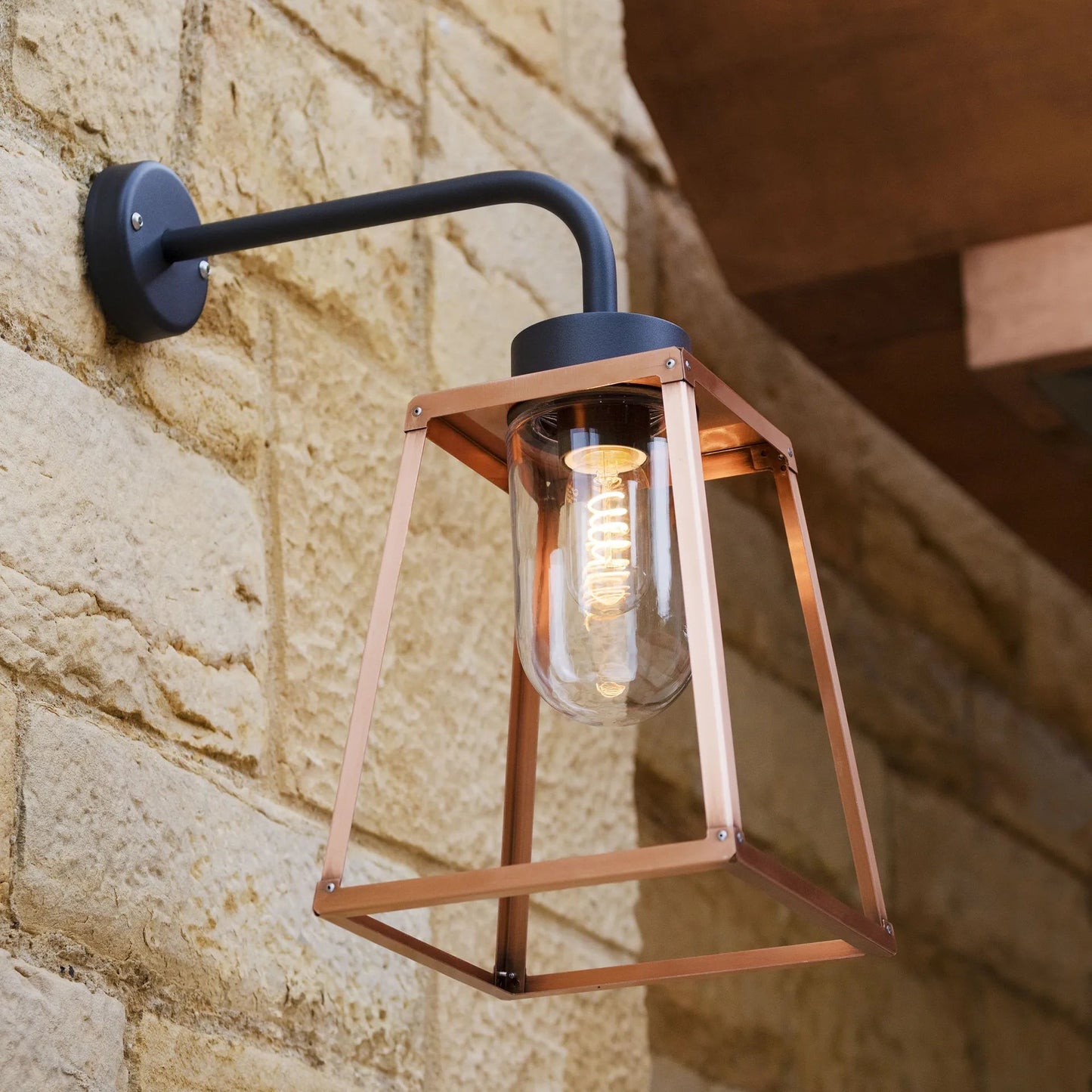 Lampiok 1 N° 5 opale Appliques Outdoor