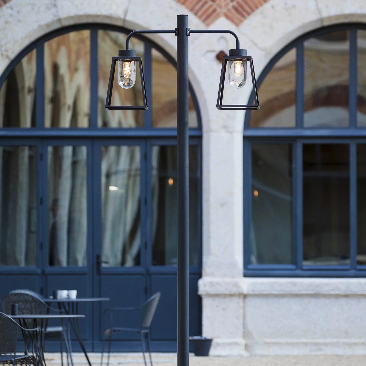 Lampiok 1 N° 8 opale Lampadaires Outdoor