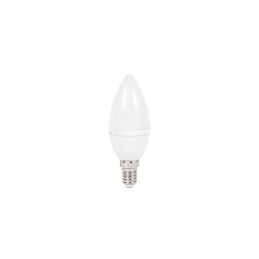 Ampoule E14 C35 LED sur fond blanc