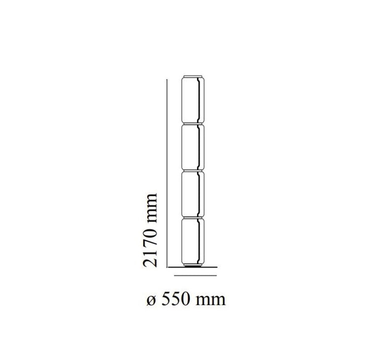 Noctambule 4 High Cylinder Lampadaires