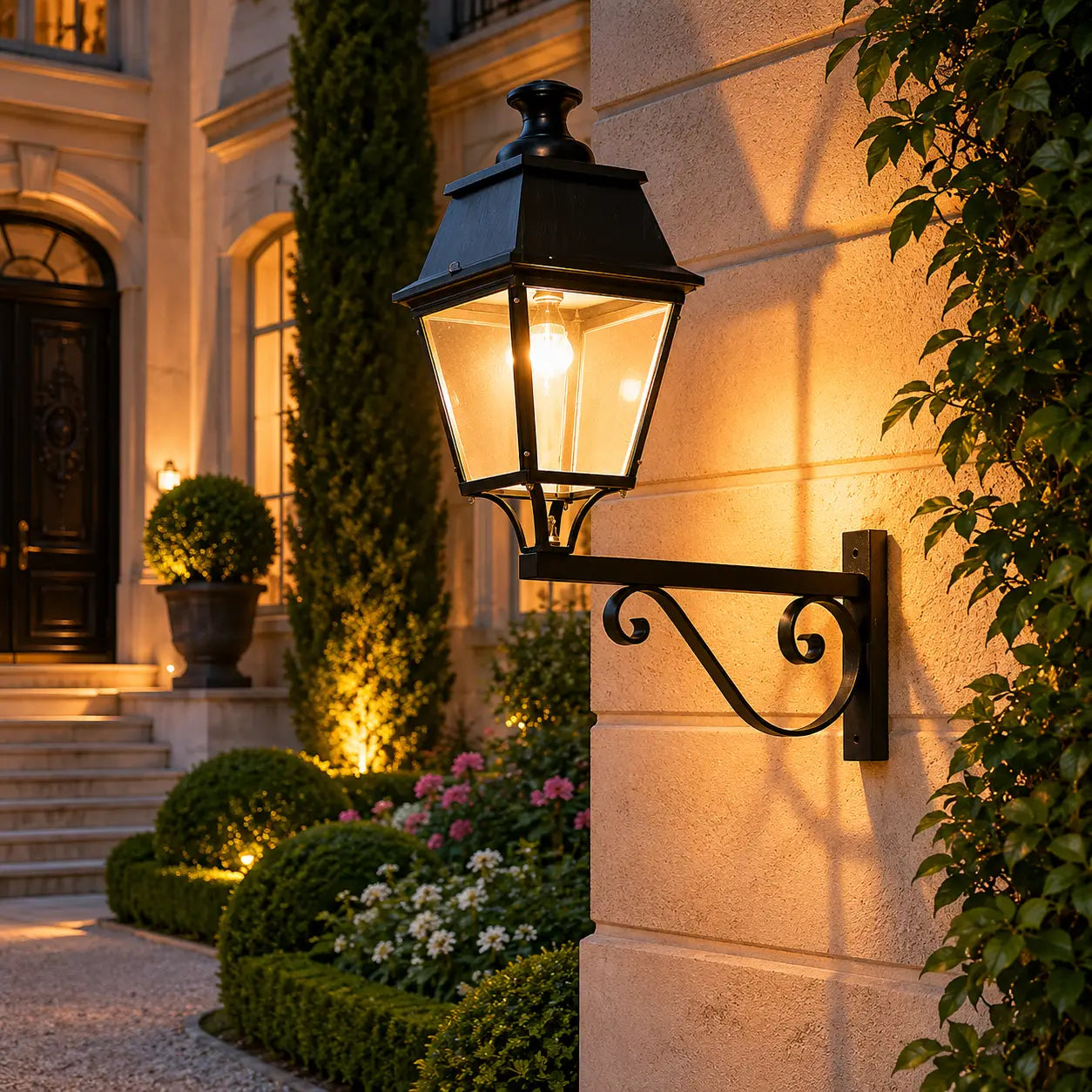 Avenue 3 N° 12 LED clair Appliques Outdoor