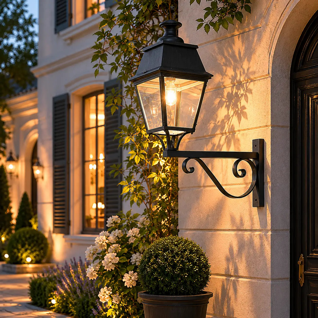 Avenue 3 N° 12 LED clair Appliques Outdoor