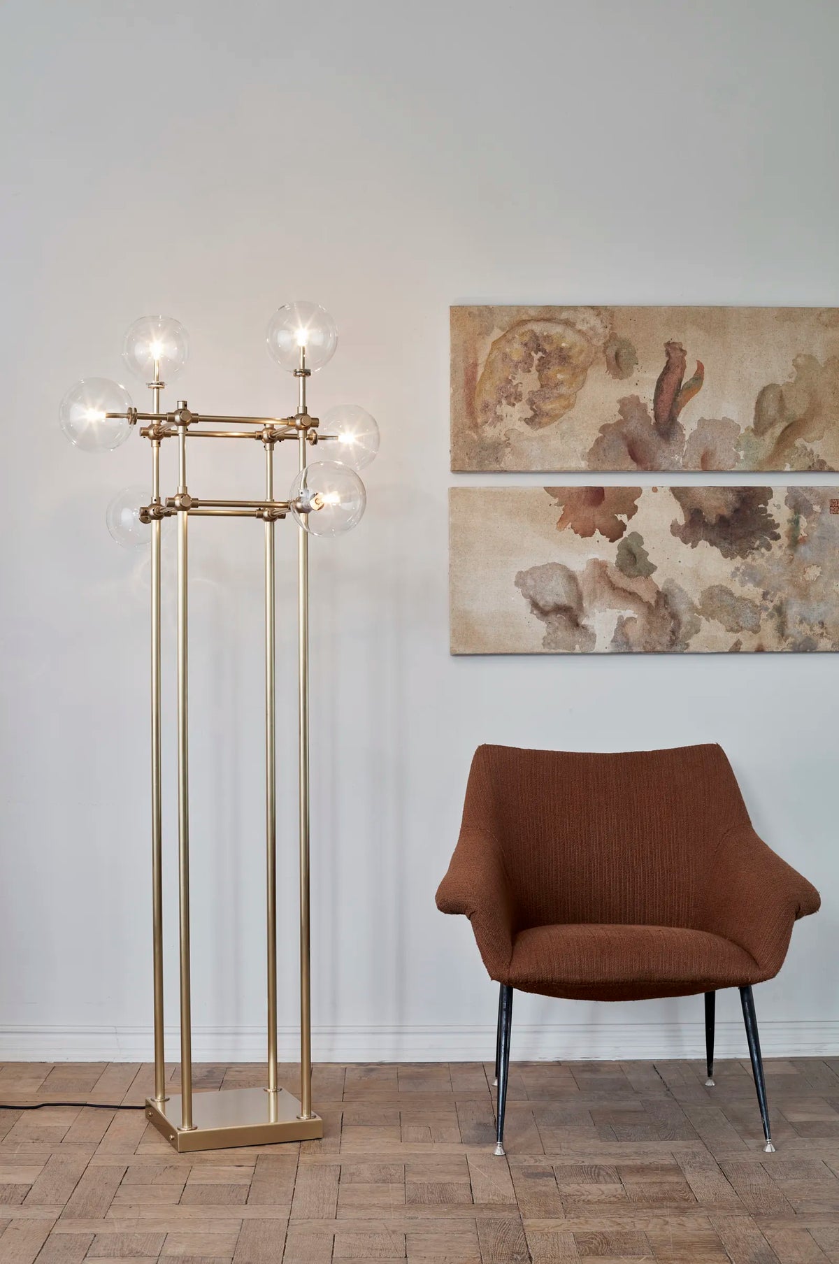 Soap floor lamp Lampadaires