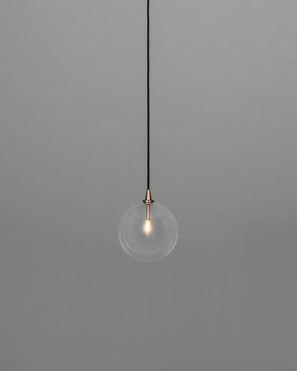Glass Globe Pendant fi 200 Suspensions