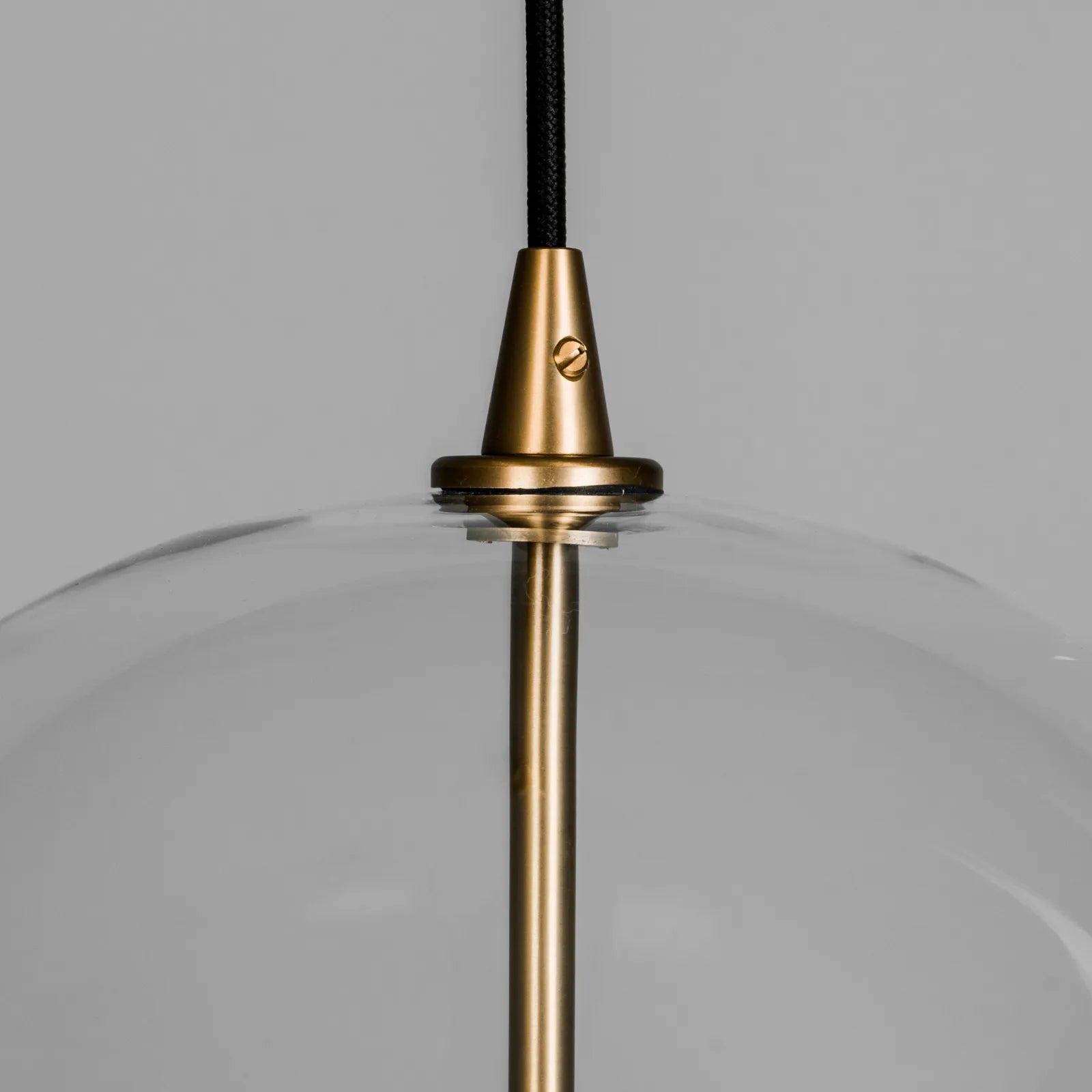 Glass Globe Pendant fi 300 Suspensions