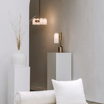 Odyssey Pendant 4 Marbre Suspensions