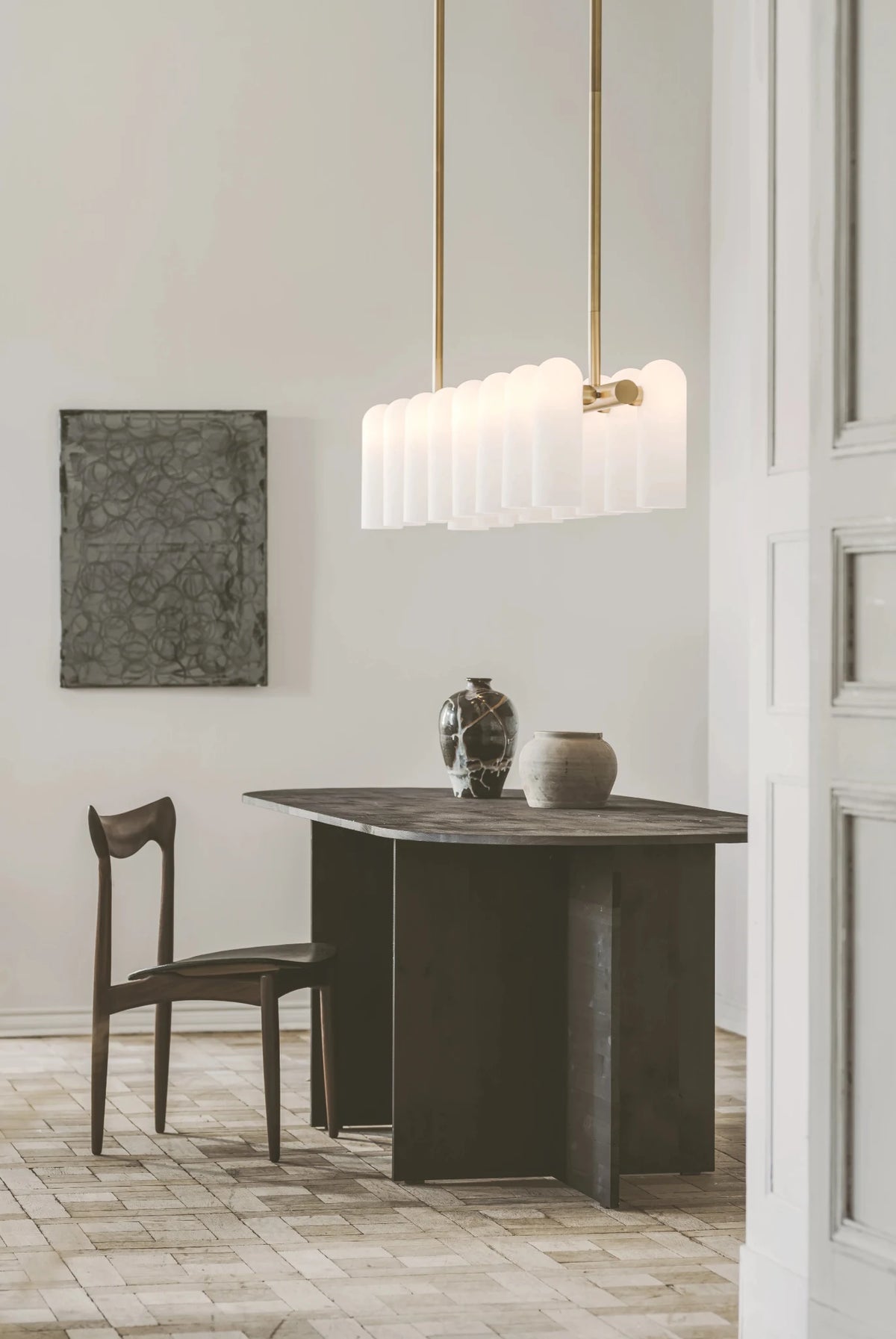 Odyssey Linear Chandelier LG Dries Suspensions