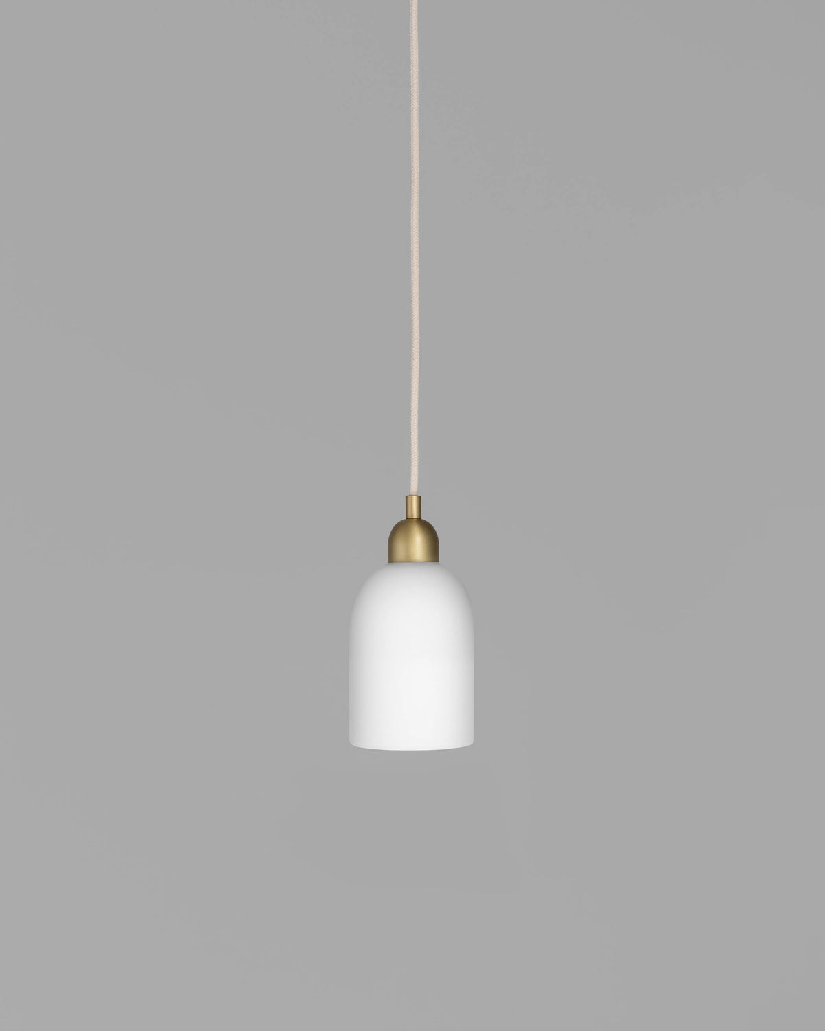 Odyssey Single Pendant SM Opale mat Suspensions