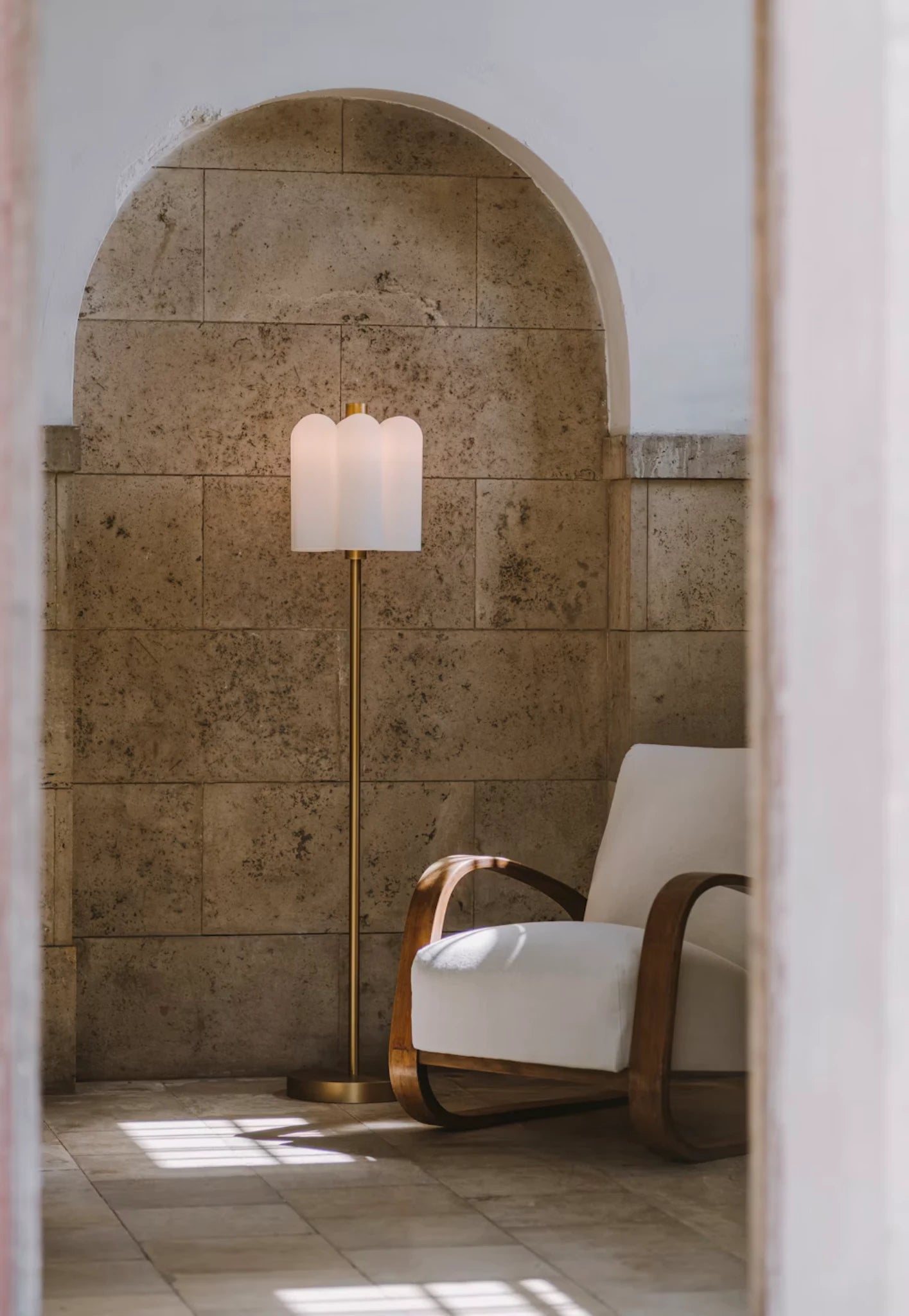 Odyssey 6 Floor Lamp Marbre Lampadaires