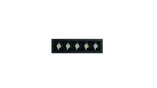 Black Foster Micro Recessed 5 3000K Spots encastrés