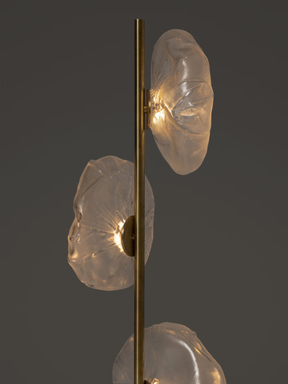 73.3SF Floor 90cm Lampes de sol Laiton