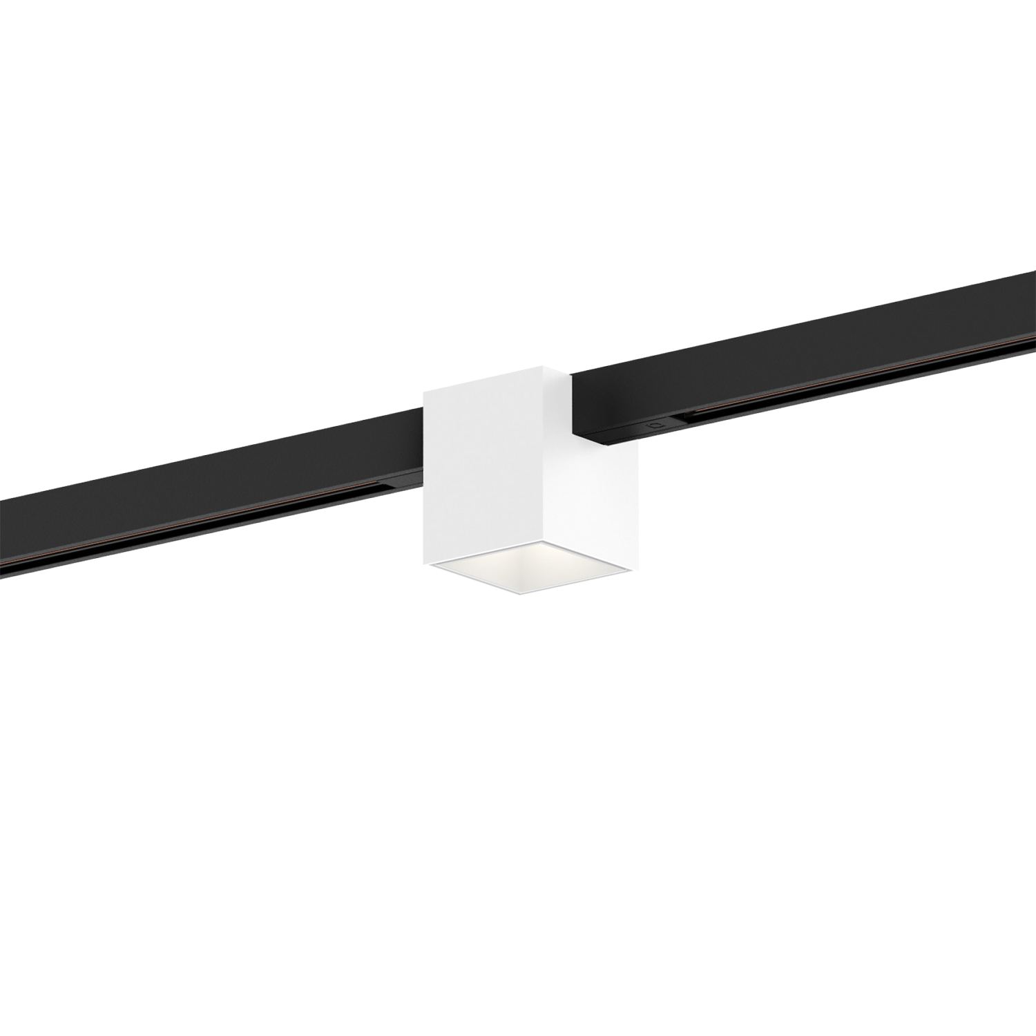 Blanc mat (Rail noir)