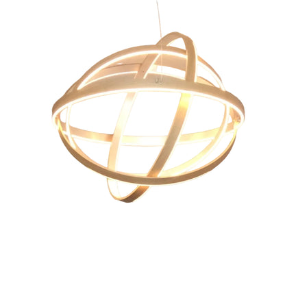 B612 Suspensions LED Bois Ø70cm