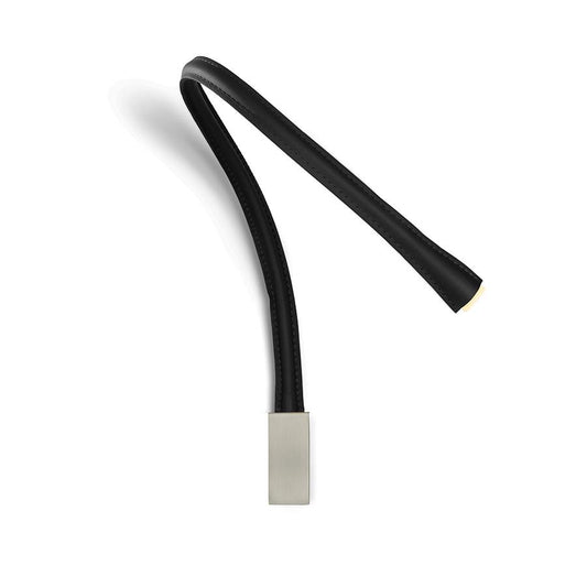 Flexiled 90cm Cuir base Nickel sans interrupteur Appliques LED