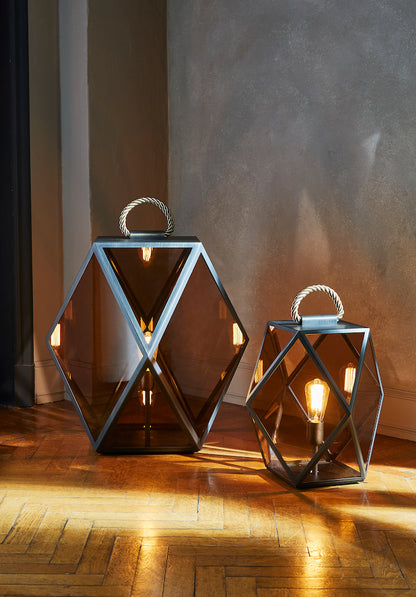 Muse Lantern small Lampes à poser Bronze