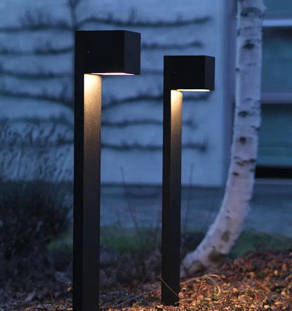 Cube Stand Noir Bornes d'extérieur