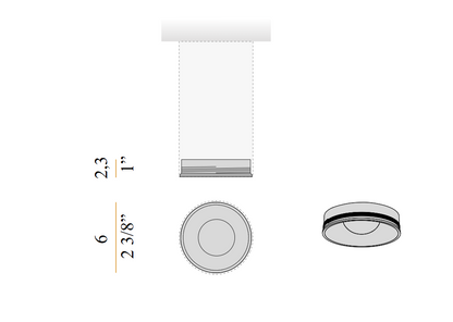 Support de lentille 6cm Accessoires