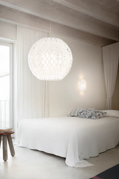 Charlotte Globe Suspensions Blanc