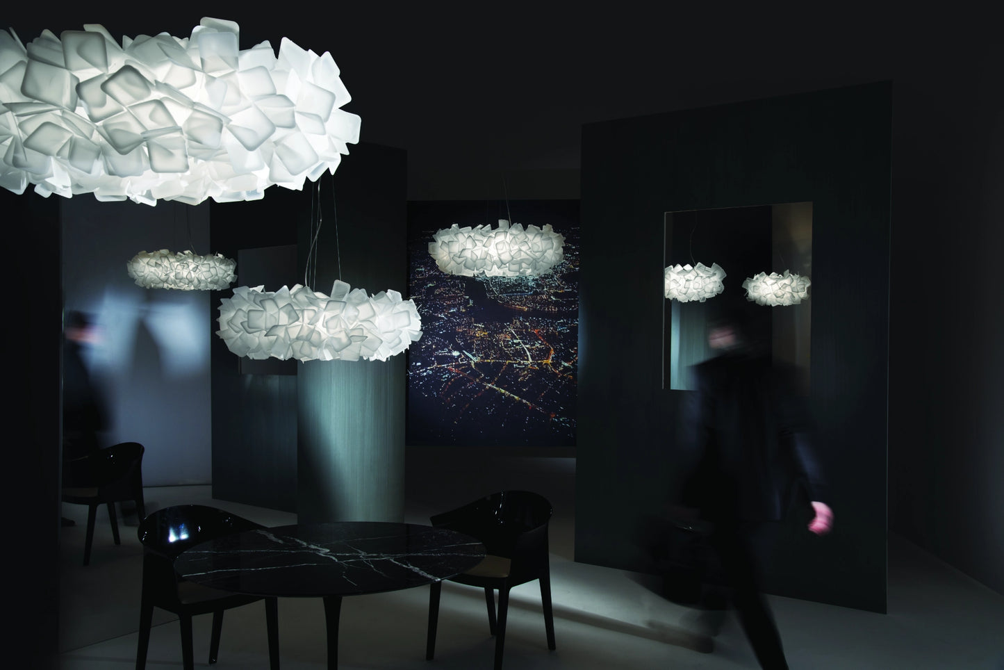 Clizia Large Suspensions Blanc