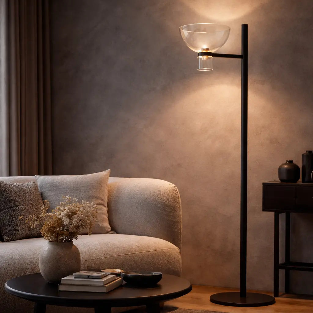 Nocturne Floor 1 - Bowl Lampadaires LED