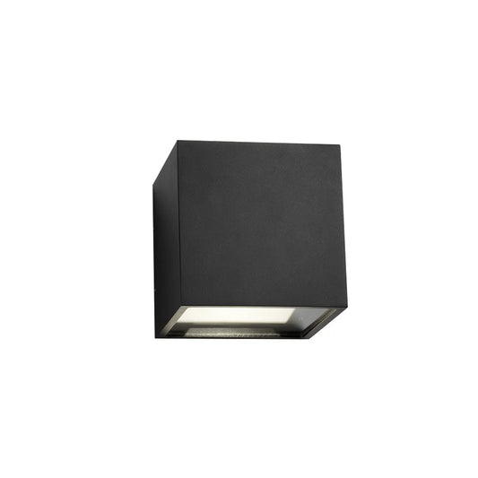 Cube XL Appliques Outdoor LED Noir