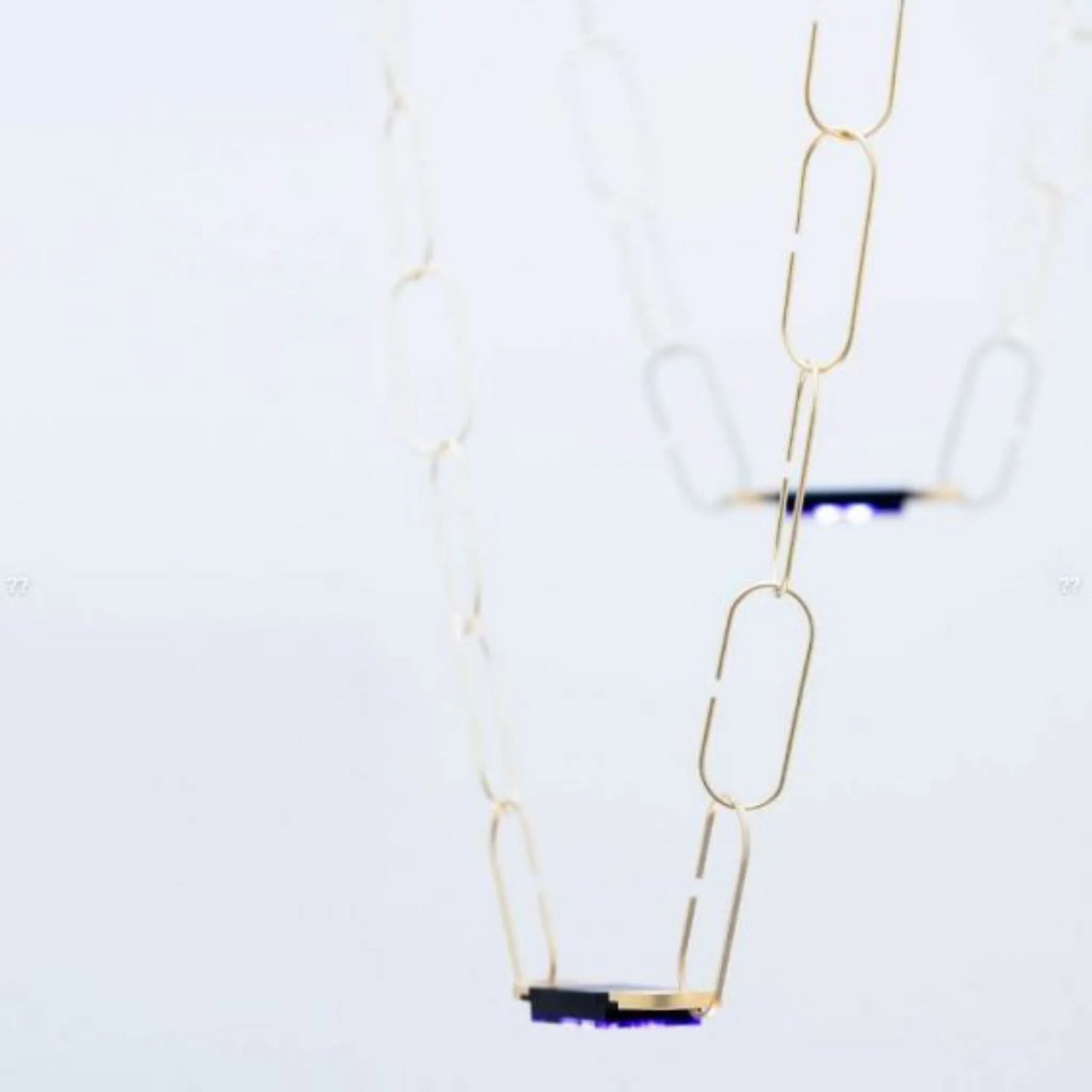 Chaindelier 1-3 Suspensions Doré