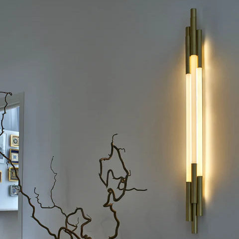 Org wall 105cm Appliques LED Doré
