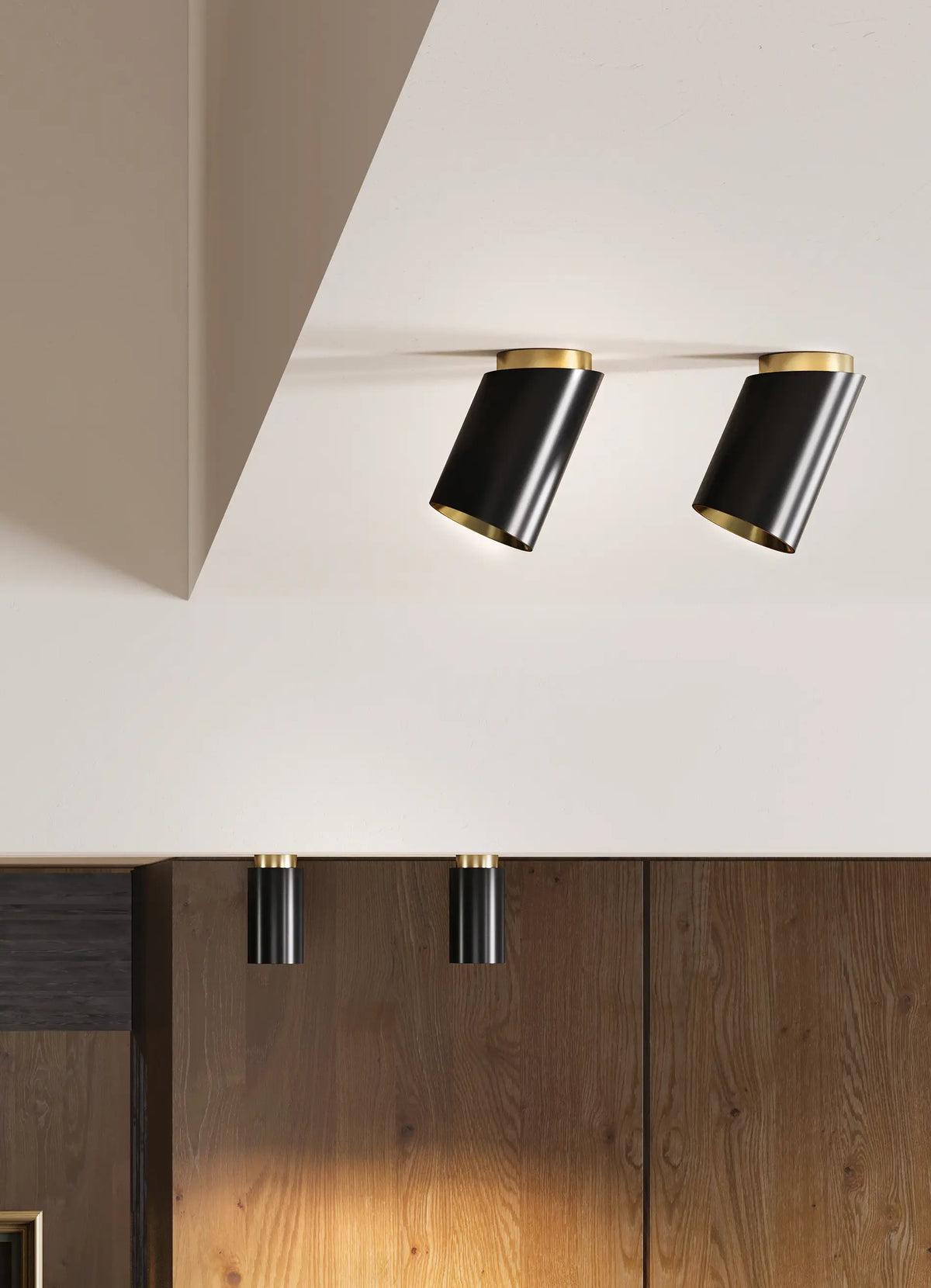 Tobo 85 DIAG Plafonniers LED