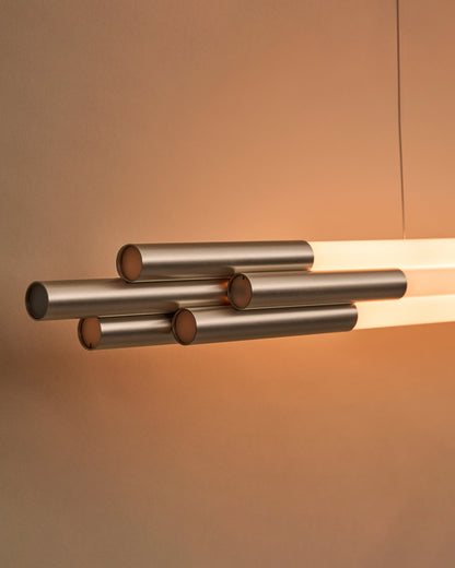 Org Horizontale 130cm Suspensions LED